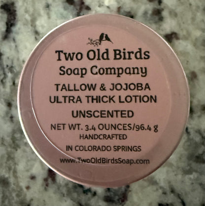Tallow & Jojoba Ultra Thick Lotion