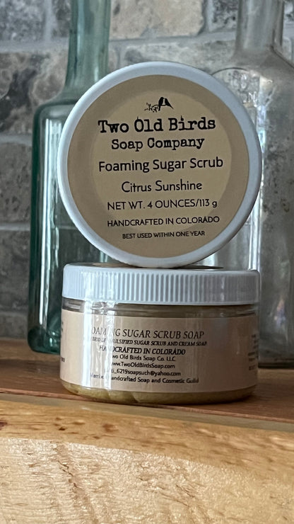 Foaming Sugar Scrub