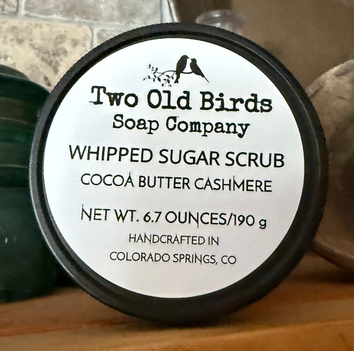 Whipped Sugar and Salt Scrub