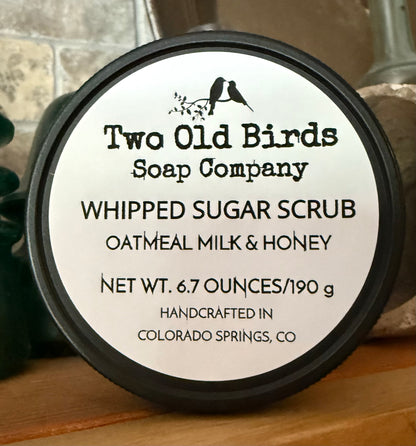 Whipped Sugar and Salt Scrub