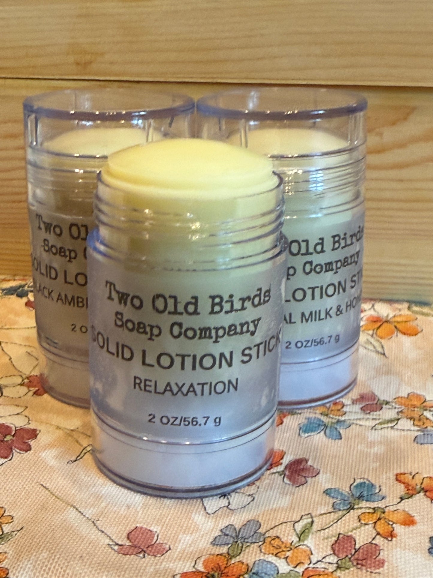 Solid Lotion Stick
